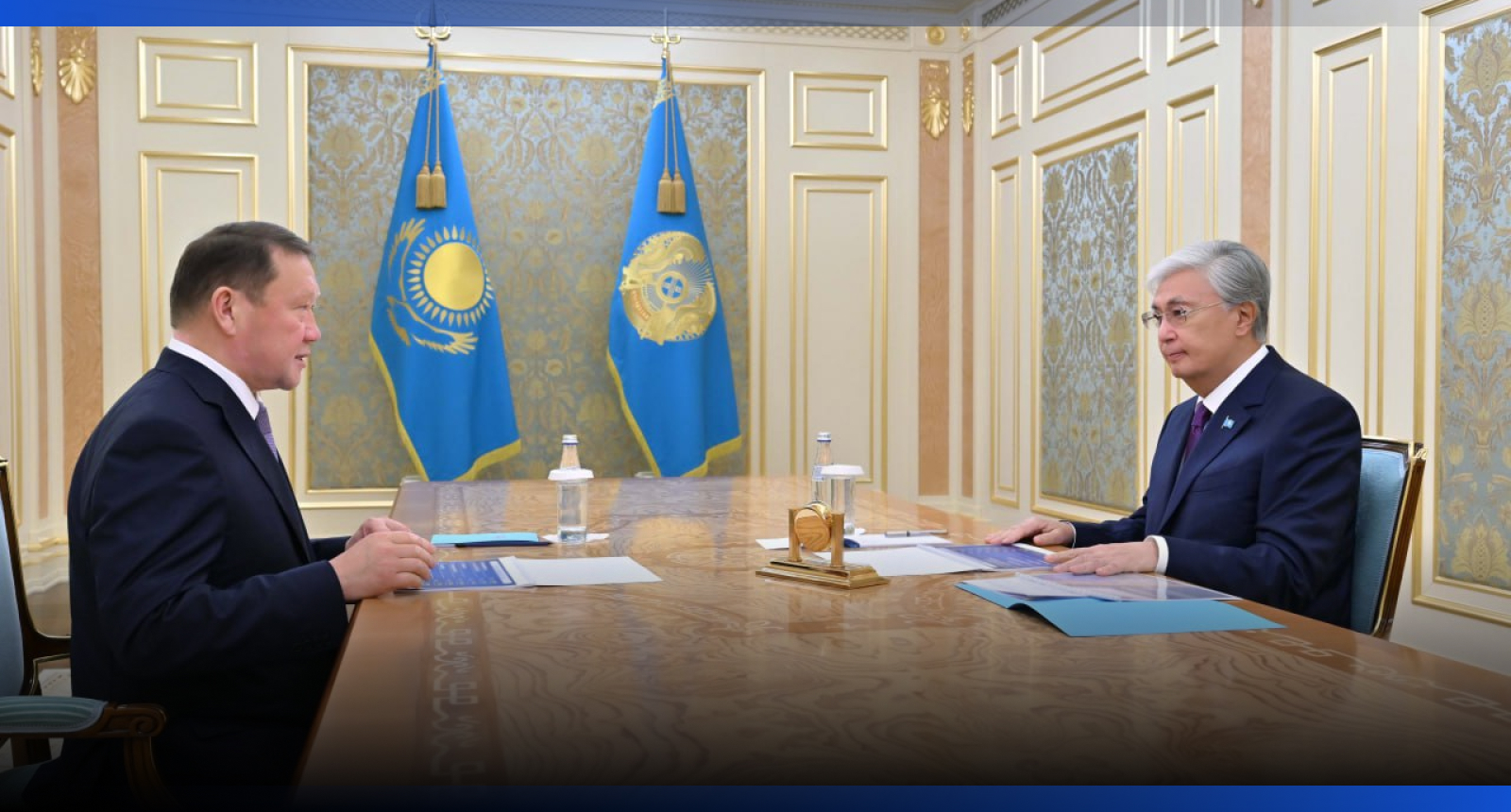 Image for Токаев заслушал отчет акима Костанайской области